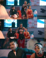 baby jean memes, memes, plain memes, baby jean plain meme, malayalam memes - Adangi iri, angane eneettu povaan onnum pattilla